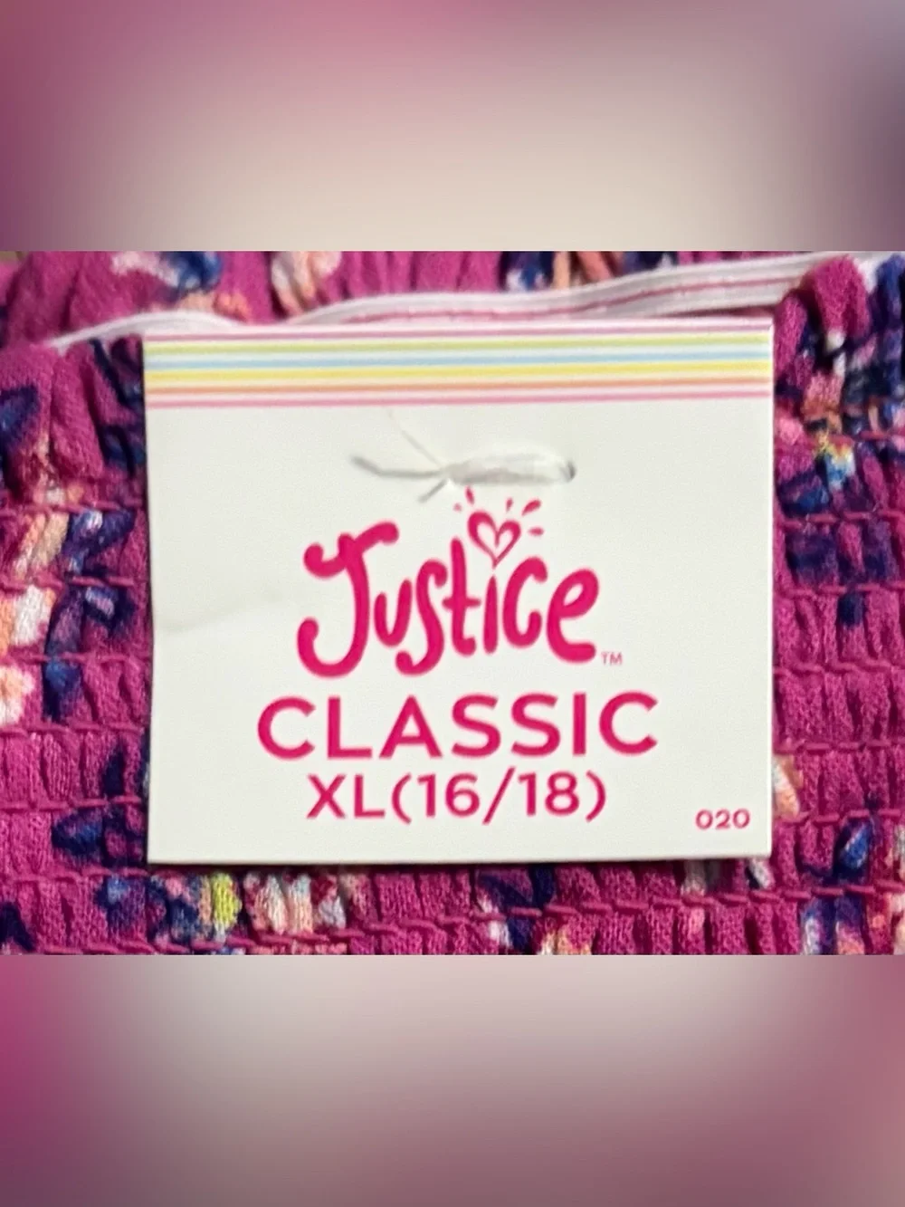 Justice Classic Floral Shorts - Size - XL (16/18)